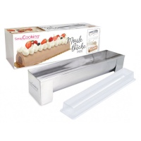 Kit para bolo de Tronco de Natal - Scrapcooking - 3 pcs.