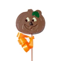 Chupa-chupa de abóbora com chocolate 25 gr.