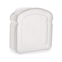 Porta-sanduíches de plástico transparente