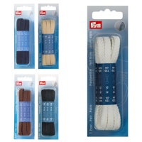 Cordões planos de 0,8 cm - Prym - 1,20 m - 1 par