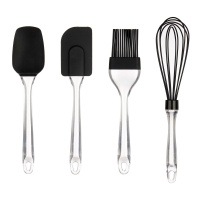 Conjunto de utensílios de cozinha em silicone - 4 pcs.