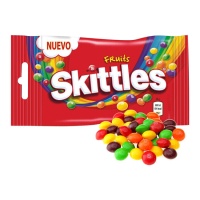 Rebuçados em borracha com cobertura de açúcar sabor a fruta - Skittles Frutas - 38 gramas