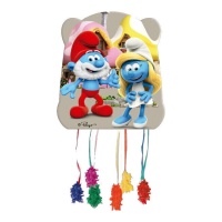 Pinhata Smurfs divertida 33 x 28 cm