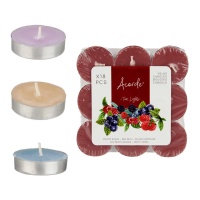 Vela perfumada Tea light - 18 unidades