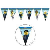 Bandeirolas de Lego Polícia de 2,3 m