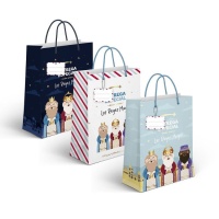 Saco de oferta 23 x 18 x 10 cm dos Reis Magos - 1 unidade