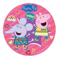 Papel de açucar de Peppa Pig de 20 cm