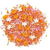 Sprinkles de abóboras e fantasmas de 100 g