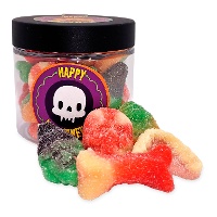 Pote com guloseimas de Happy Halloween de 100 gr - 1 unidade