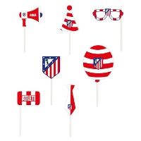 Kit para photocall do Atlético de Madrid - 12 peças