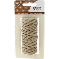 Carretel de 15 m de fio de camurça de 2 mm