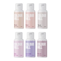 Coloração em gel à base de óleo Bride 20 ml - Colour Mill - 6 unidades