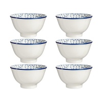 Taça azul grega 16 cm - 6 unidades