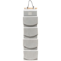 Organizador de armários suspensos Panot 75 x 20 cm - 4 bolsos