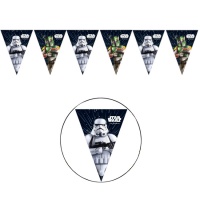 Bandeirolas de Star Wars Galaxy - 2,3 m