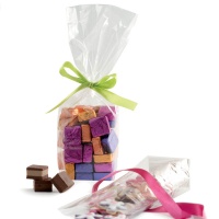 Sacos de plástico transparentes para rebuçados com fundo rígido 14 x 30 cm - Decora - 10 unidades