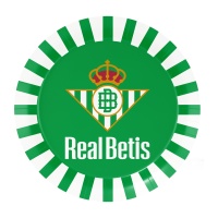 Pratos do Real Betis Balompié de 18 cm - 8 unidades