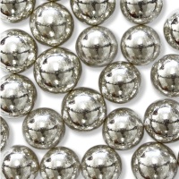 Purpurinas de pérolas prateadas 8 mm de 25 gr - PME