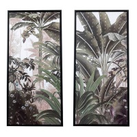Pintura floresta tropical 80 x 38 cm - DCasa - 1 unidade