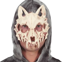 Máscara de caveira de gato