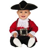 Fato de pirata com chapéu para bebés