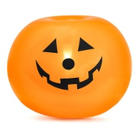 Abóboras decorativas luminosas de 25 cm - 5 unidades