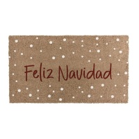 Tapete de Natal com neve e Feliz Natal