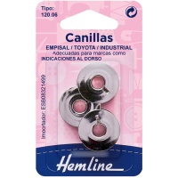 Bobines para máquinas de costura com gancho standard - Hemline - 3 pcs.