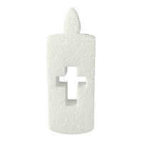 Figura de cortiça Vela de comunhão 24,5 x 9 x 4 cm