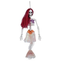 Pendente esqueleto da pequena sereia 40 cm