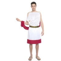 Fato de romano vermelho para homem