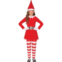 Traje de elfo divertido para menina