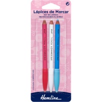 Lápis marcadores coloridos - Hemline - 3 unidades