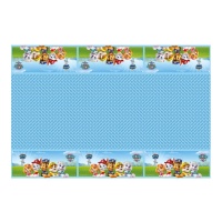 Toalha de mesa azul da Patrulha Pata de 1,20 x 1,80 m