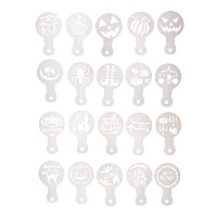Estêncil de figuras de Halloween - 20 unidades