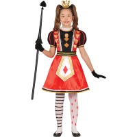 Fato de rainha do losango para menina