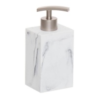 Dispensador de sabonete em mármore de 16 cm