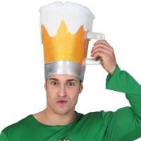 Chapéu de caneca de cerveja