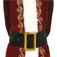 Cinto preto e dourado do Pai Natal