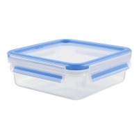 Tupper de plástico quadrado de 850 ml - Emsa