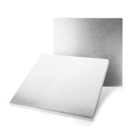 Base para bolos quadrada 15 x 15 x 1,2 cm - 1 peça