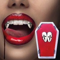 Presas de vampiro com cruz