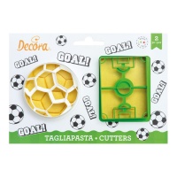 Cortadores para bolas de futebol - Decorar - 2 unidades