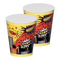 Copos para frases cómicas 270 ml - 8 unid.