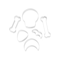 Conjunto de cortadores de esqueleto - Wilton - 6 peças