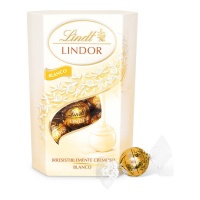 Bombons de chocolate branco Lindor 200 g - Lindt