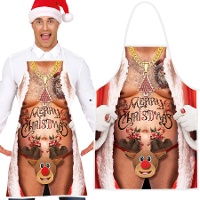 Avental do Papai Noel Ousado