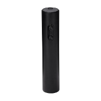 Saca-rolhas elétrico preto de 23 cm