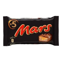 Chocolate de leite Mars com caramelo - 5 unidades