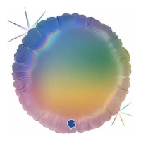 Balão com as cores do arco-íris 46 cm - Grabo